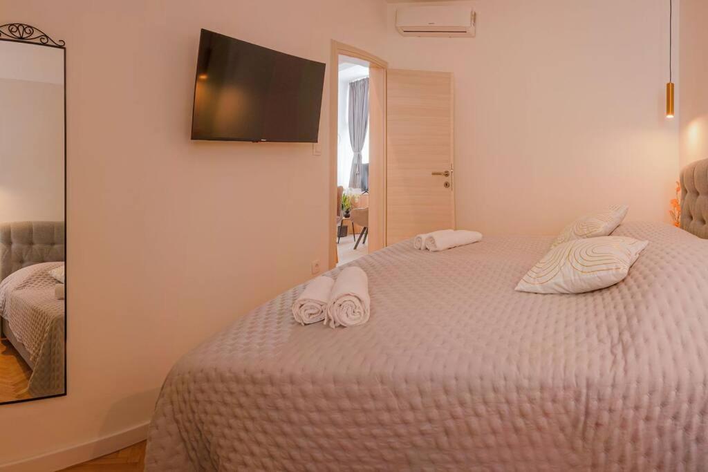 Luksuzni Apartman Ribica U Samom Centru Grada スプリト エクステリア 写真